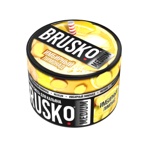 Табак Brusko Medium, 50гр "Имбирный лимонад"