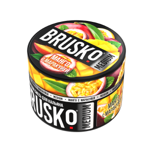Табак Brusko Medium, 50гр "Манго с маракуйей"